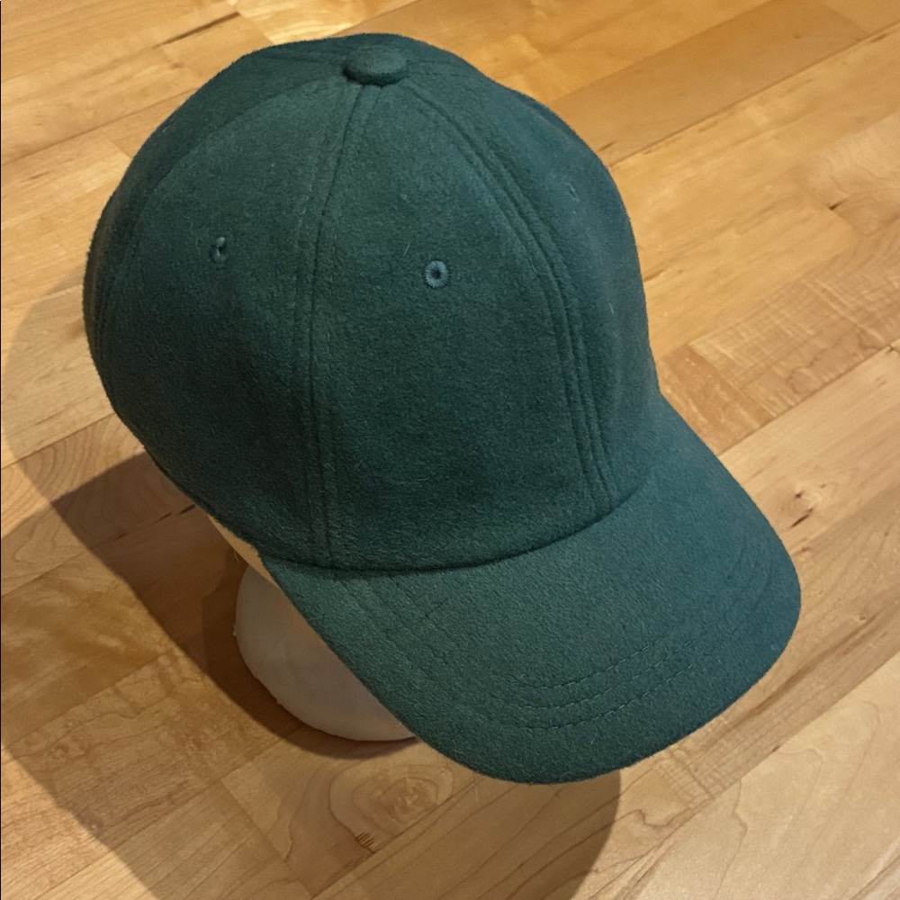 Green Baseball Hat from Target Cap Fuzzy